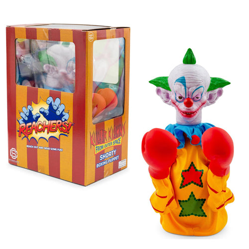 Killer Klowns From Outer Space Horror Reachers Shorty 13 Inch Boxing Puppet