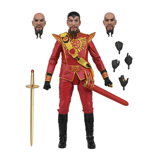 King Features - Flash Gordon (1980 Movie) - Ming (Red Military Outfit) Ultimate 7" Scale Action Figure