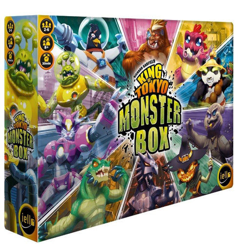 【未使用】族王 KING OF THE STREET ボードゲーム King of Tokyo Monster Box | Zatu Games