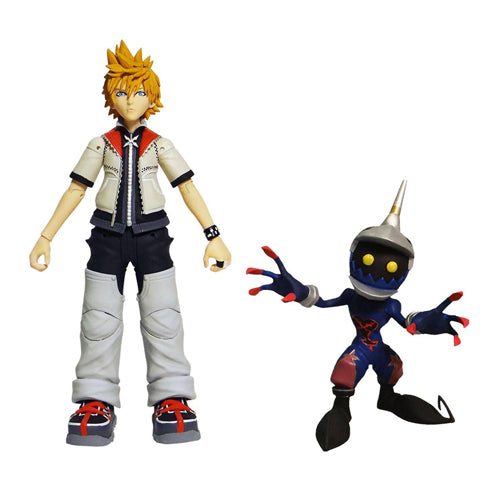 Kingdom Hearts Boxed Figures Soldier and Roxas