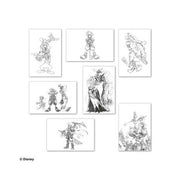 Kingdom Hearts Postcard Set A Illustrated By Tetsuya Nomura