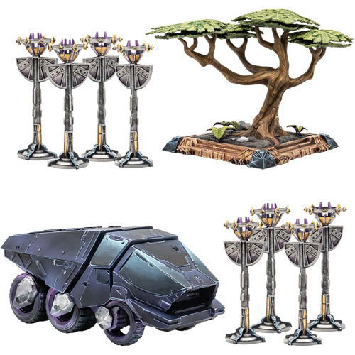 Kingdom Of Wakanda Terrain Pack: Marvel Crisis Protocol