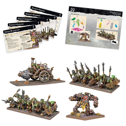 Kings of War Champpions Gunk Blackclaw Company Box