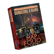 Kobold Press - Campaign Builder Dungeons and Ruins Map Folio Hardcover