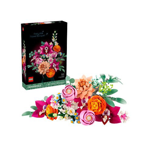LEGO Botanicals 10342 Pretty Pink Flower Bouquet
