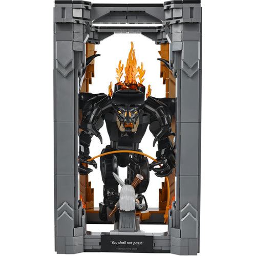 Lego Icons 10367 Lord Of The Rings Booknook: Gandalf vs Durin's Bane
