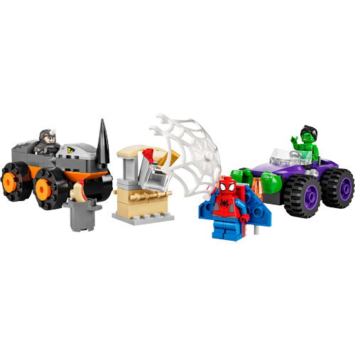 LEGO Spidey 10782 Hulk vs. Rhino Truck Showdown