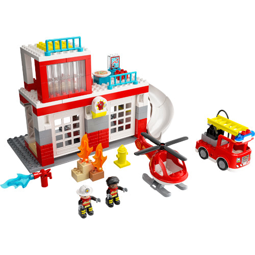 LEGO Duplo Town 10970 Fire Station & Helicopter