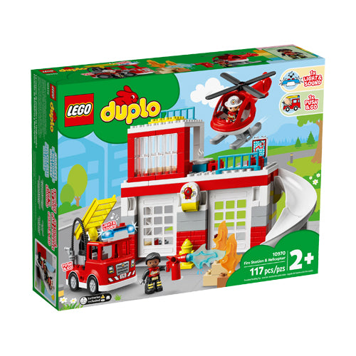LEGO Duplo Town 10970 Fire Station & Helicopter