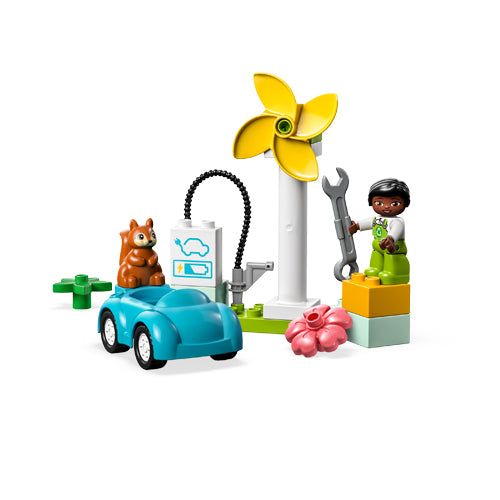LEGO Duplo Town 10985 Wind Turbine And Electric Car
