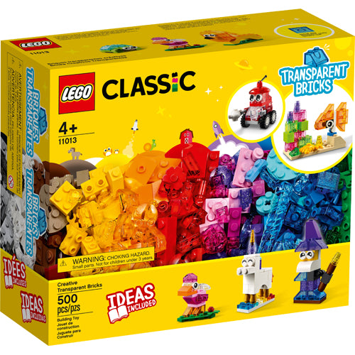 LEGO Classic 11013 Creative Transparent Bricks