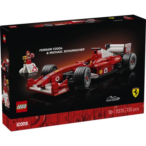 Lego Icons 11375 ICONS Ferrari F2004 & Michael Schumacher