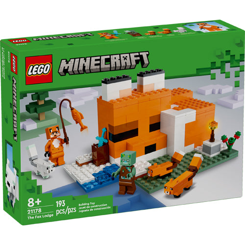 LEGO Minecraft 21178 The Fox Lodge | Zatu Games
