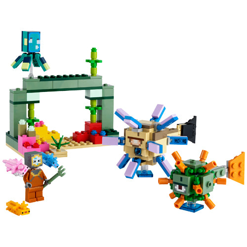 LEGO Minecraft 21180 The Guardian Battle