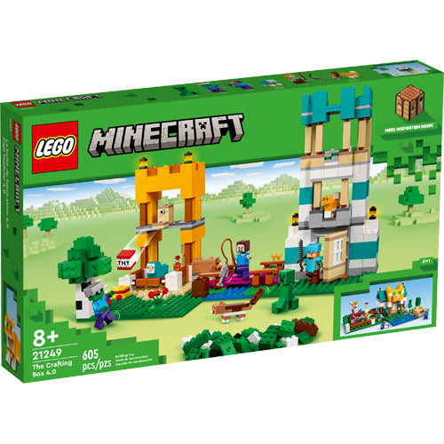 LEGO Minecraft 21249 The Crafting Box 4.0