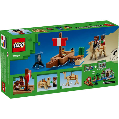 LEGO 21259 Minecraft The Pirate Ship Voyage | Zatu Games