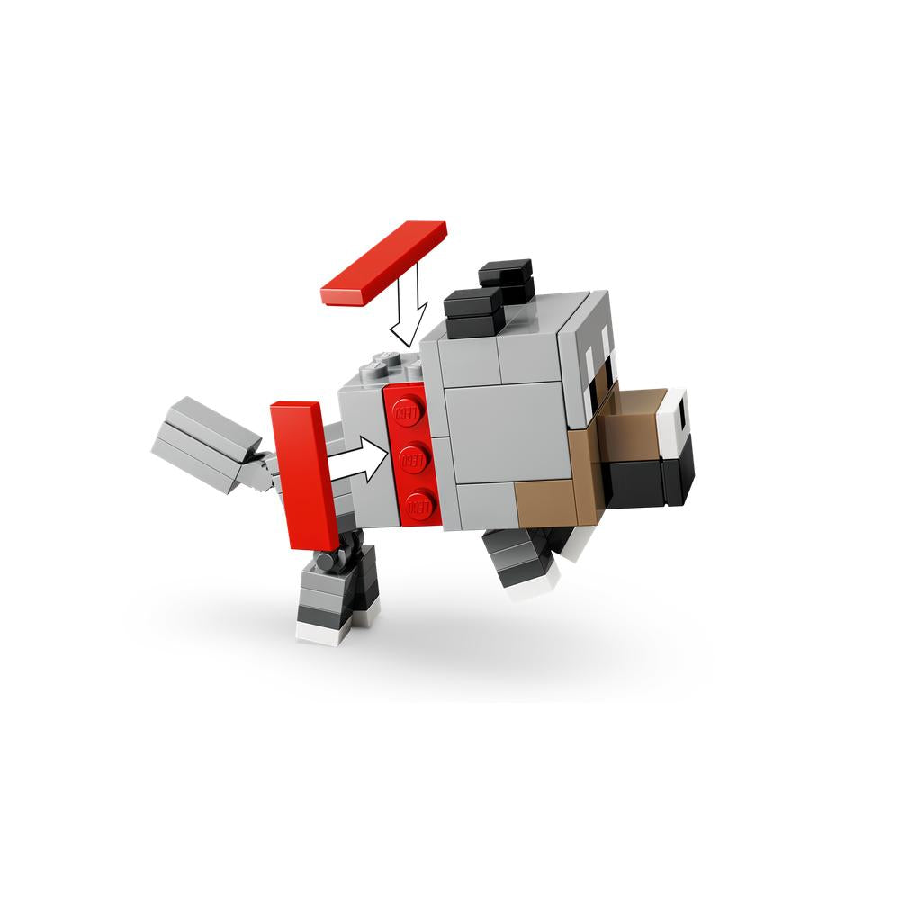 Lego Minecraft 21592 Chicken Jockey Desert Attack