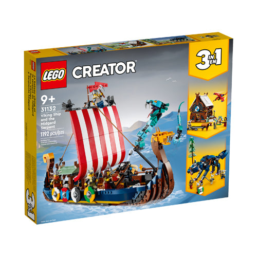 LEGO Creator 31132 Viking Ship and the Midgard Serpent