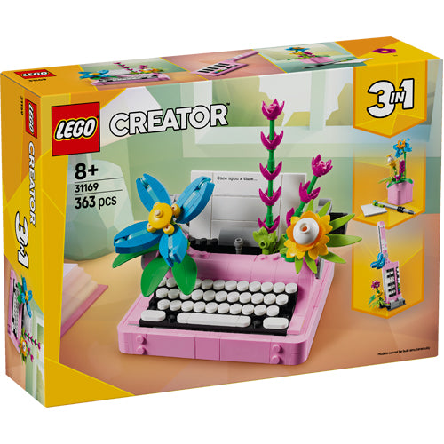 LEGO 31169 Creator Typewriter with Flowers
