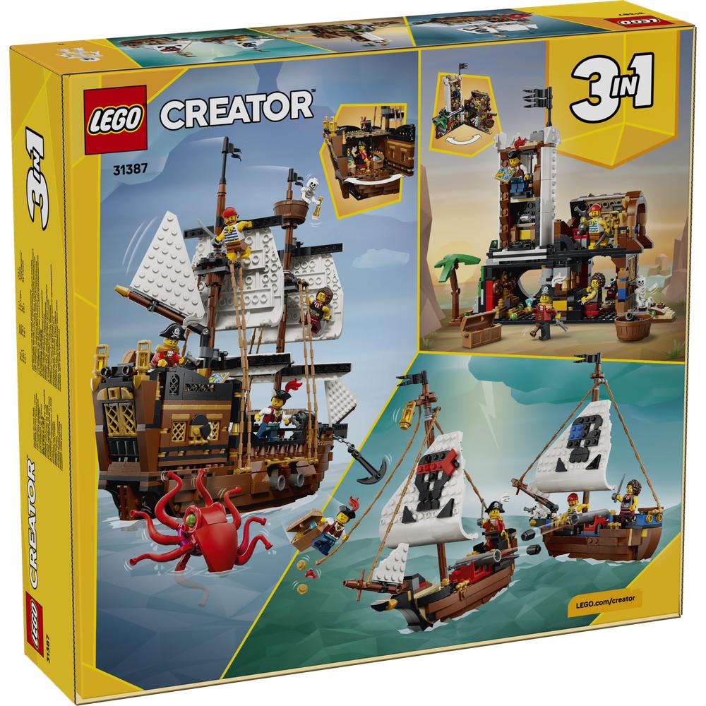 Lego Creator 31387 Iconic Pirate Ship