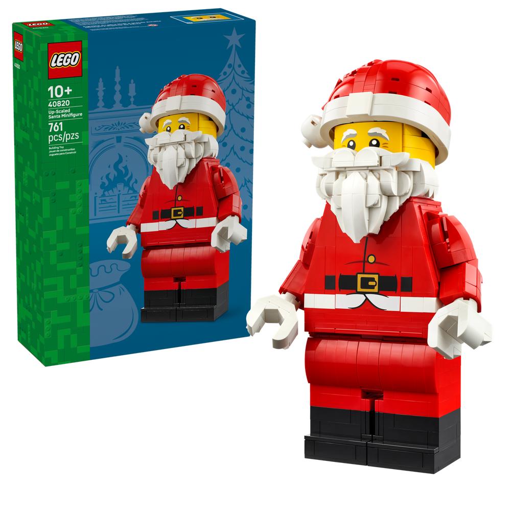 Lego Seasons Up-Scaled Santa Minifigure