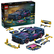 Lego Technic 42236 Custom Garage Ford Mustang GT Car
