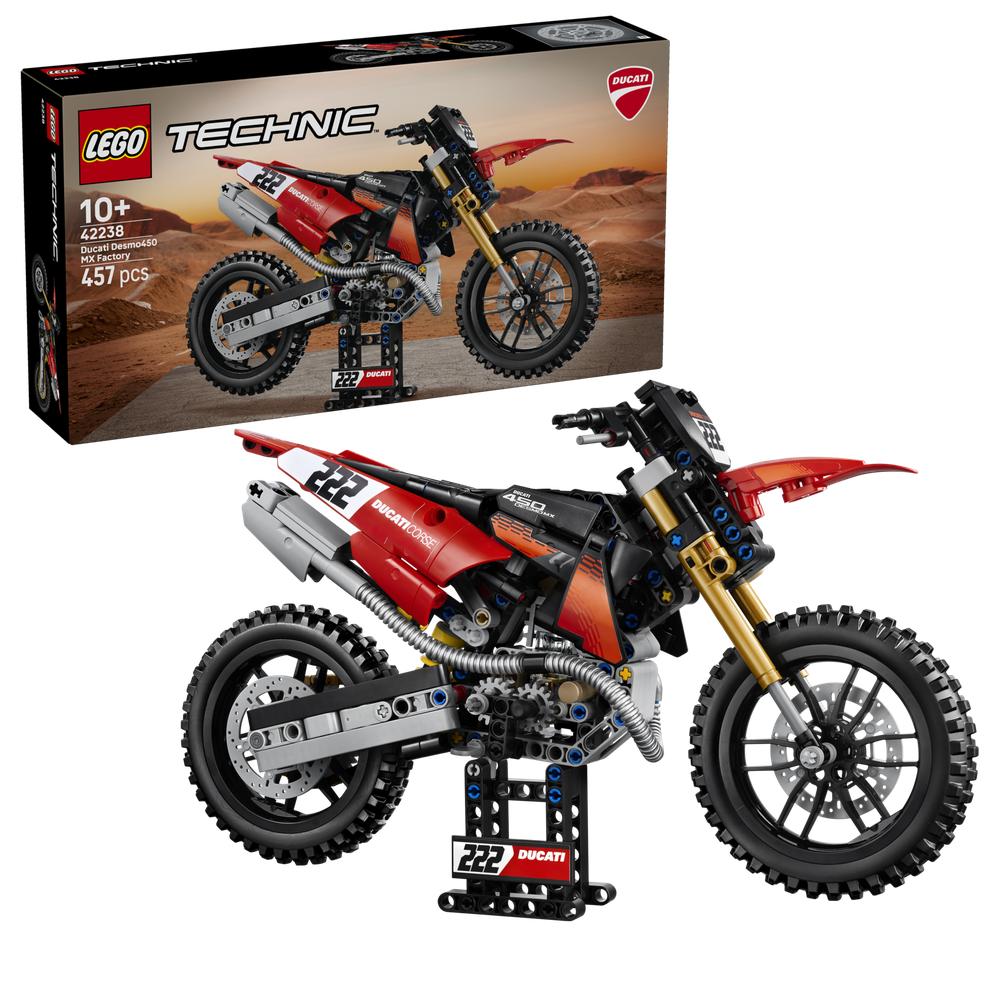Lego Technic 42238 Ducati Desmo450 MX Factory Motorcycle