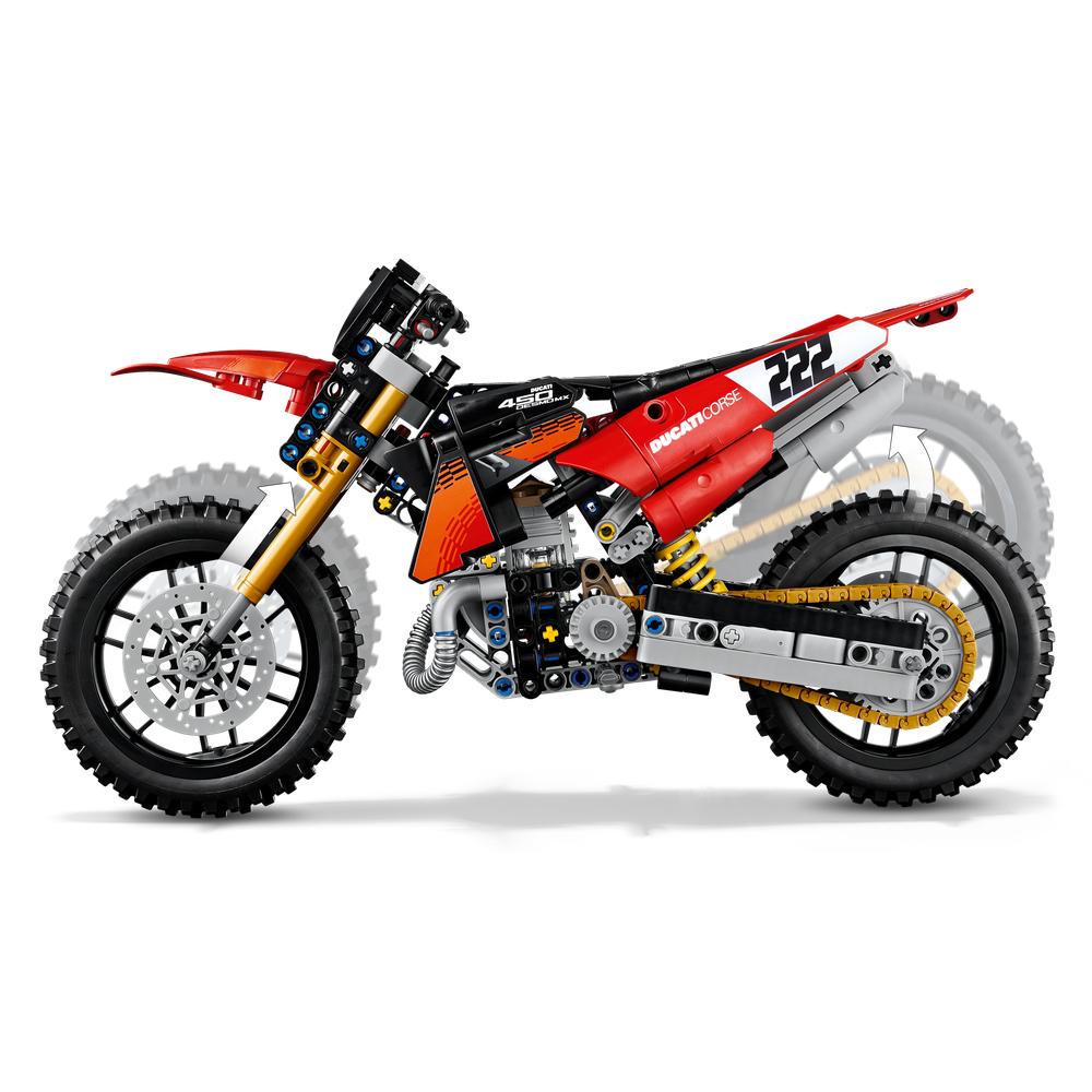 Lego Technic 42238 Ducati Desmo450 MX Factory Motorcycle