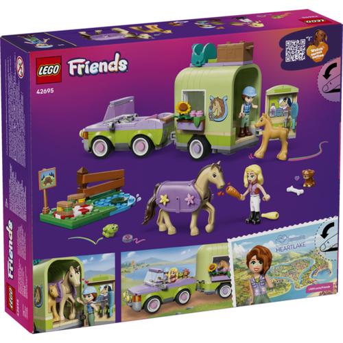 Lego Friends 42695 Horse & Baby Foal Trailer
