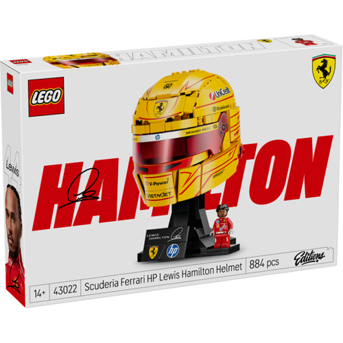 Lego Editions F1 43022 Scuderia Ferrari HP Lewis Hamilton Helmet