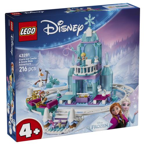 Lego Disney Princess 43281 Elsa's Ice Castle & Snow Ride Adventure