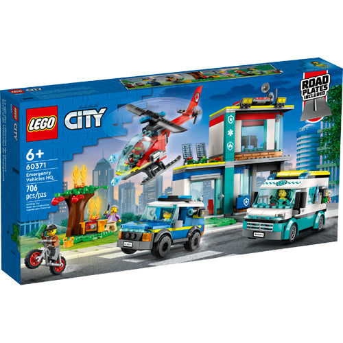 LEGO City Police 60371 Emergency Vehicles HQ