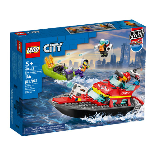 LEGO City Fire 60373 Fire Rescue Boat