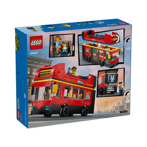 LEGO 60407 Red Double-Decker Sightseeing Bus