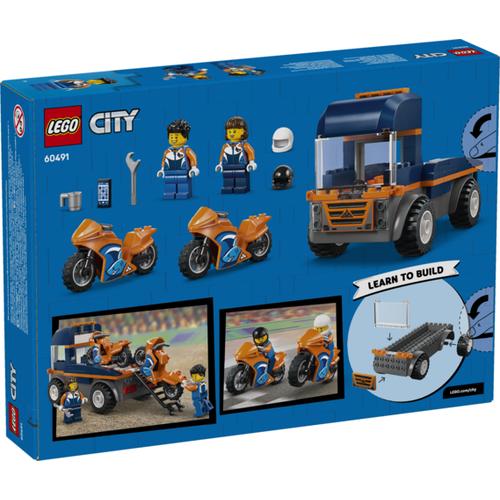 Lego City Great Vehicles 60491 Motorcycle Transporter