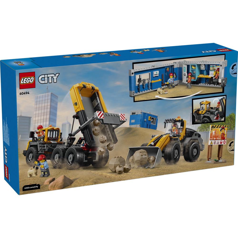 Lego City 60494 Dump Truck & Front End Loader