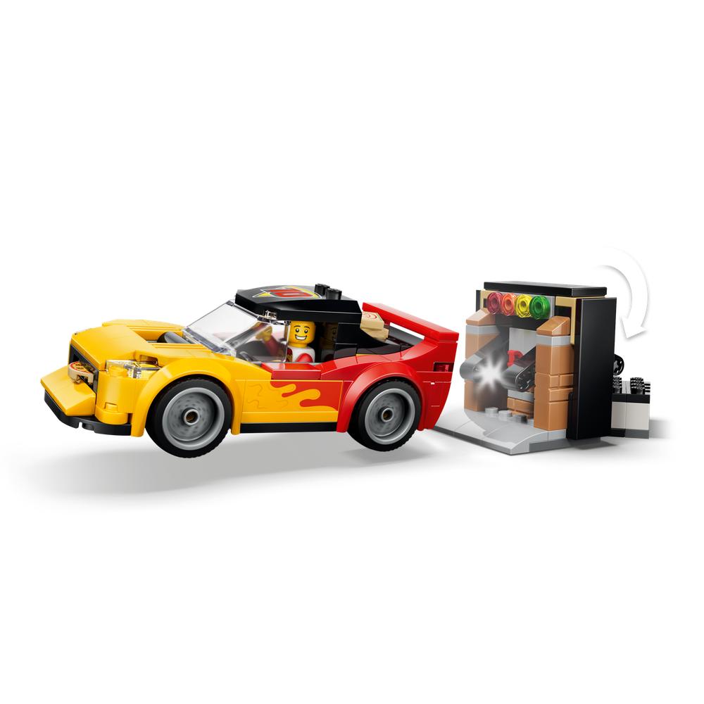 Lego City 60496 Pizza Delivery Experience with Vehicles