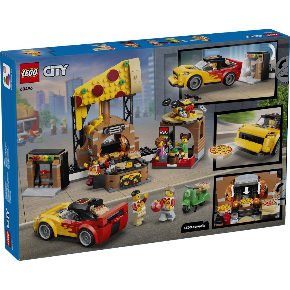 Lego City 60496 Pizza Delivery Experience with Vehicles