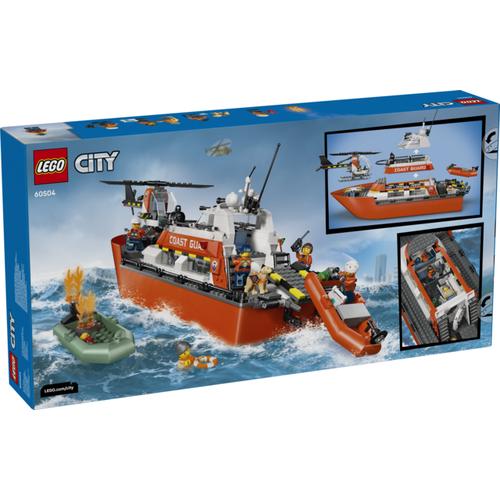 Lego City Exploration 60504 Coast Guard Rescue Boat & Helicopter