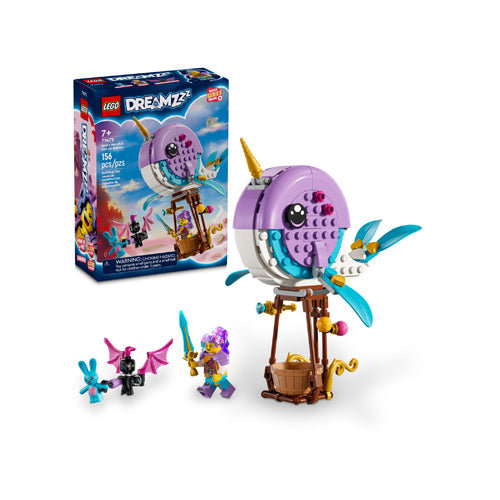LEGO DREAMZzz 71472 Izzie's Narwhal ​Hot-Air Balloon
