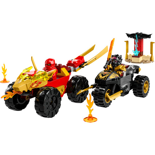 LEGO Ninjago 71789 Kai and Ras's Car and Bike Battle