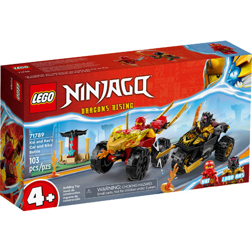 LEGO Ninjago 71789 Kai and Ras's Car and Bike Battle
