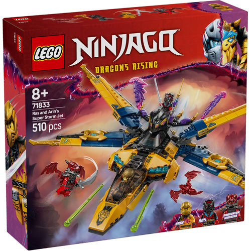 LEGO 71833 Ninjago Ras and Arin's Super Storm Jet | Zatu Games