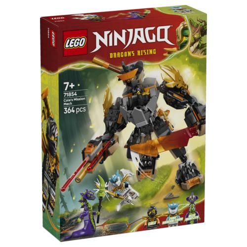 Lego Ninjago 71854 Cole's Mission Mech & Dragon Zane