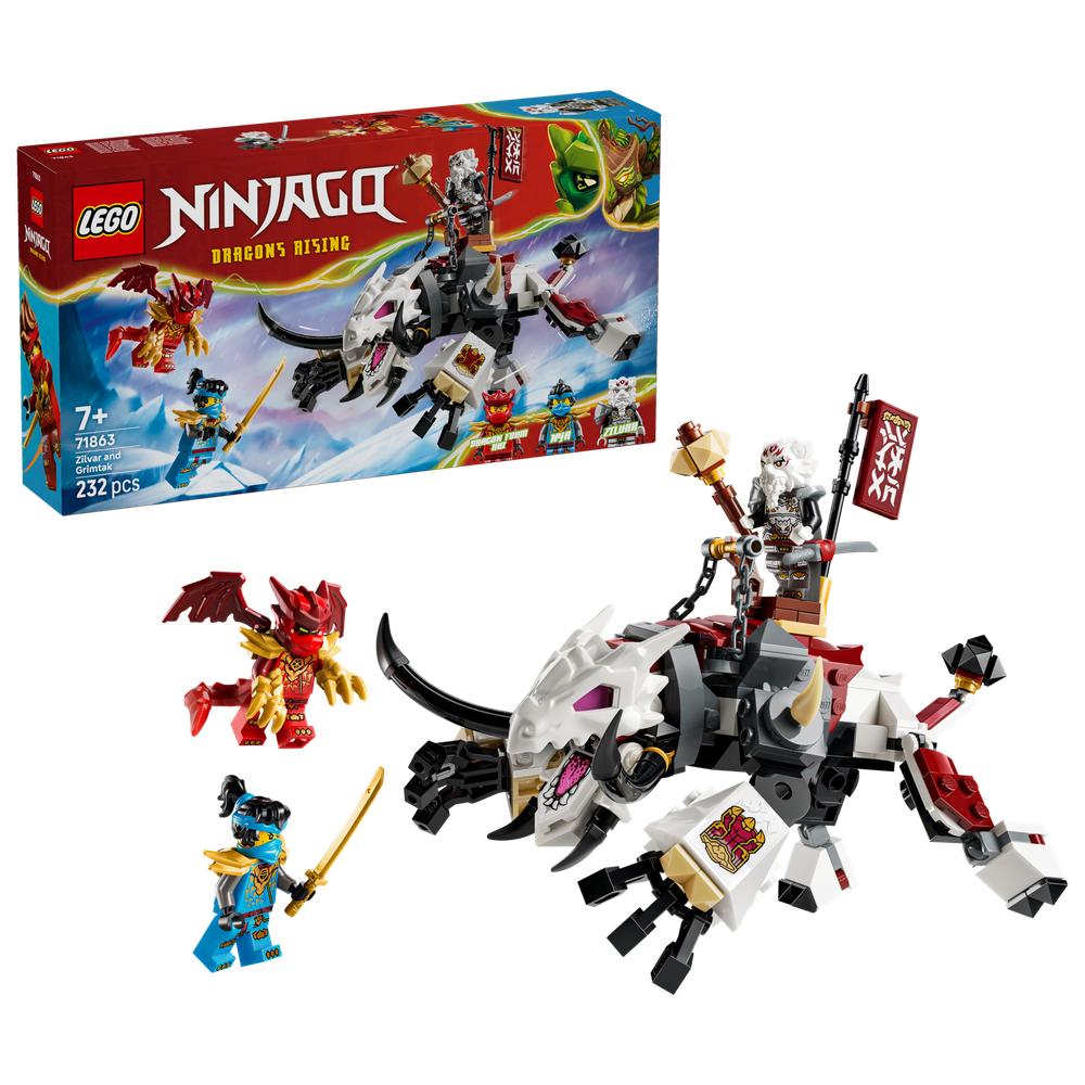 Lego Ninjago 71863 Zilvar and Grimtak the Dragon Beast