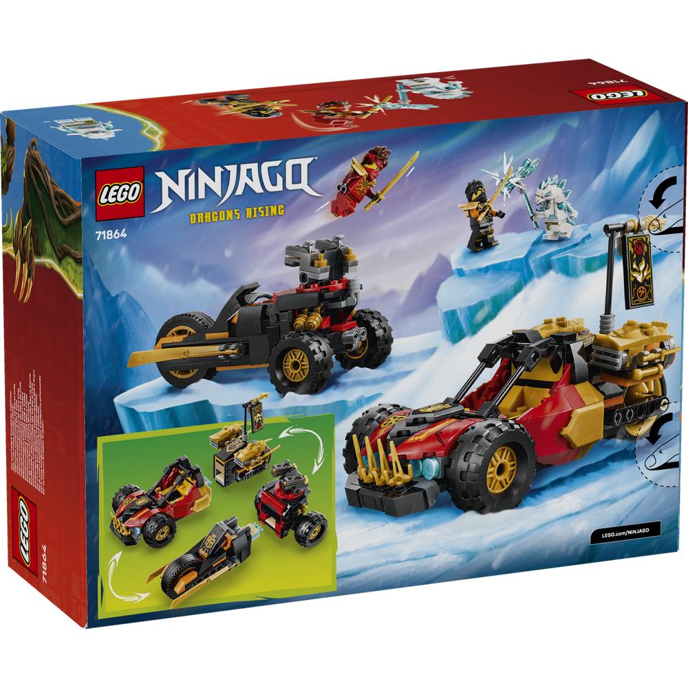 Lego Ninjago 71864 Kai and Cole's Combiner Vehicles