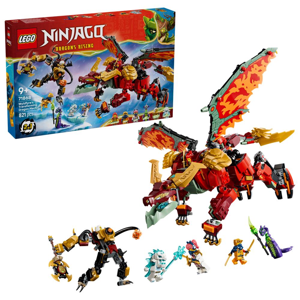 Lego Ninjago 71868 Wyldfyre's Transforming Dragon Mech | Zatu Games