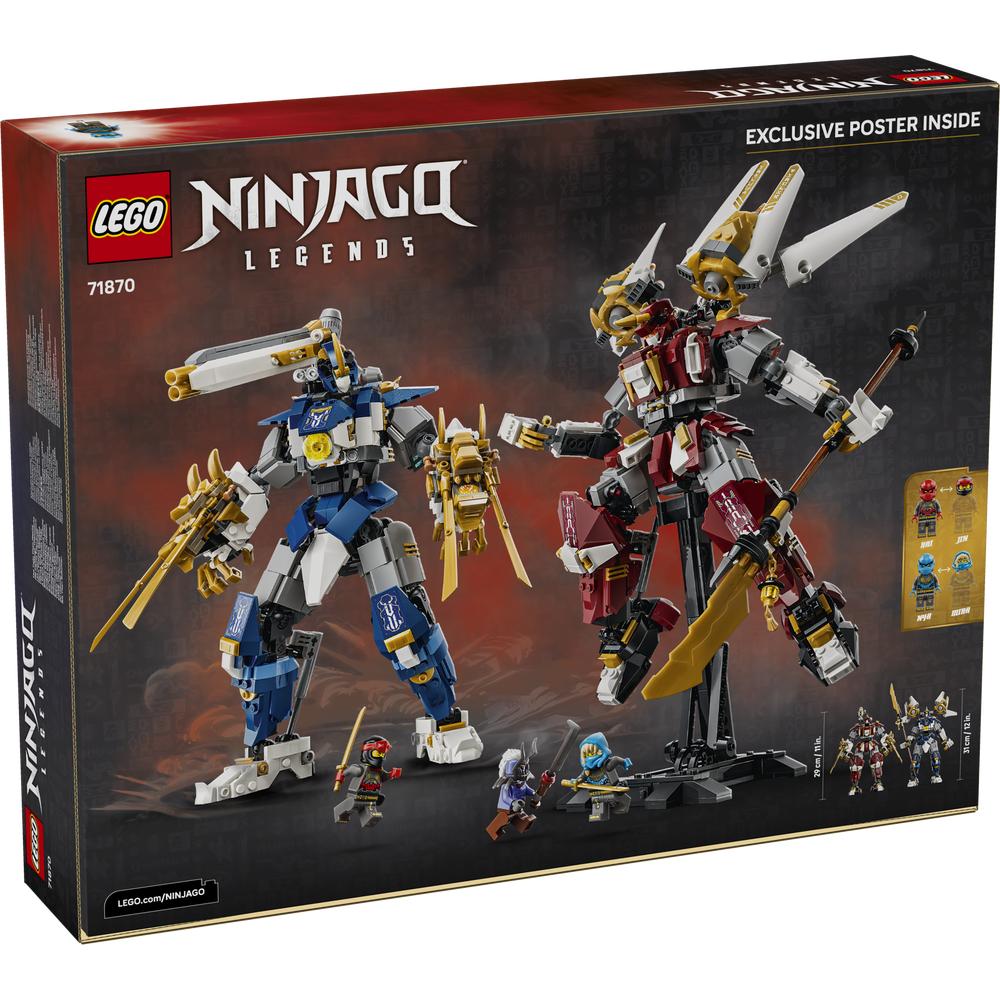 Lego Ninjago 71870 The Twin Titan Mechs