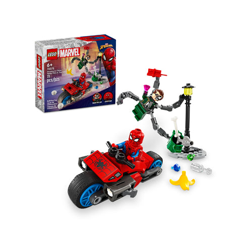 LEGO Super Heroes Marvel 76275 Motorcycle Chase: Spider-Man vs. Doc Ock