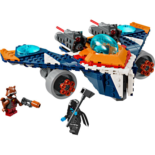 LEGO Super Heroes Marvel 76278 Rocket's Warbird vs. Ronan
